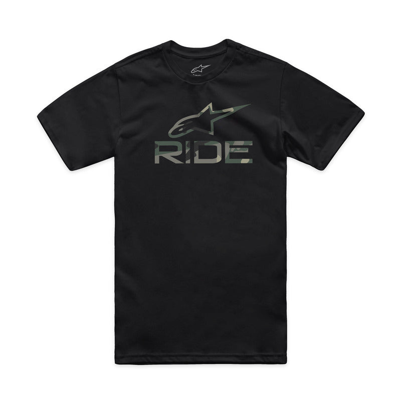 RIDE 4.0 CAMO CSF TEE BLACK (0010)