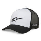 AGELESS OUTLINE TRUCKER HAT WHITE/BLACK (2010)