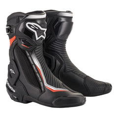 SMX PLUS V2 BOOT BLACK WHITE RED-FLURO (1231)