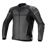 GP FORCE LEATHER JACKET AIRFLOW BLACK BLACK (1100)