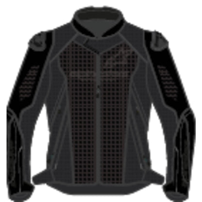 Alpinestars Faster V3 Air Leather Jacket Black Black