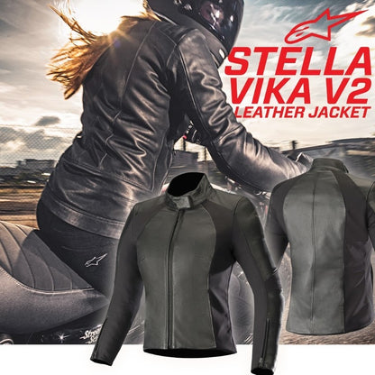 Alpinestars Womens Vika V2 LTH Jkt Black