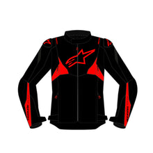 Alpinestars T Jaws V4 WP Jacket Black Red Fluro