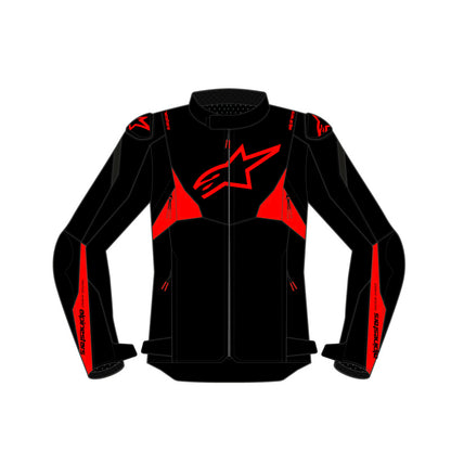 Alpinestars T Jaws V4 WP Jacket Black Red Fluro