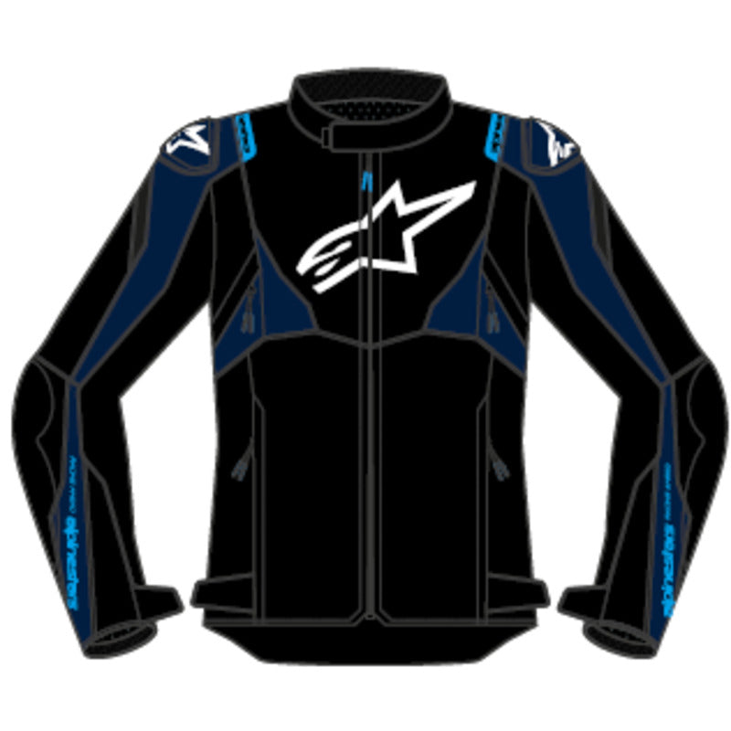 Alpinestars T Jaws V4 WP Jacket Blue Dark-Blue Blithe-Blue
