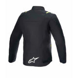T-SPS V2 WP JACKET BLACK WHITE YELLOW-FLURO (0125)