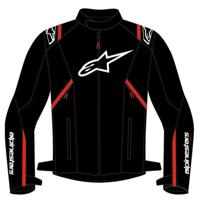 Alpinestars T-SPS V2 WP Jacket Black White Fluro-Red