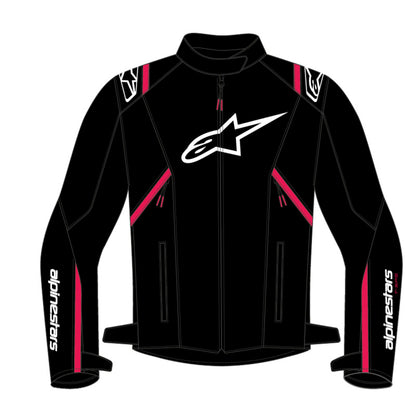 Alpinestars Womens T SPS V2 WP Jacket Black White Fluro-Red