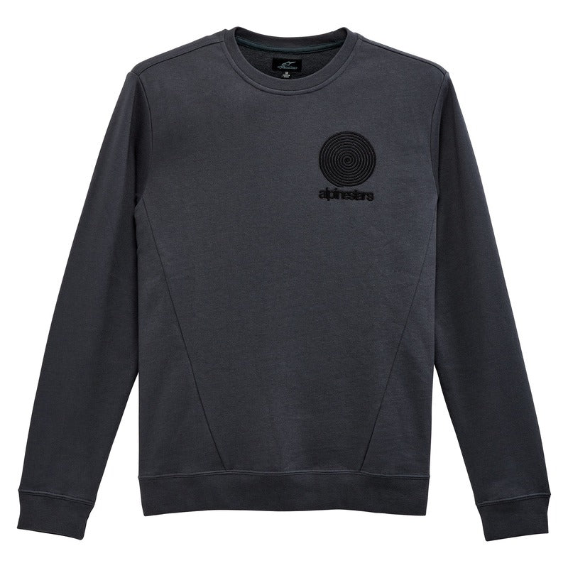 SPIRAL CREW FLEECE CHARCOAL (0018)