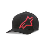 CORP SHIFT 2 CURVED BRIM (FF) HAT BLACK/RED (1030)