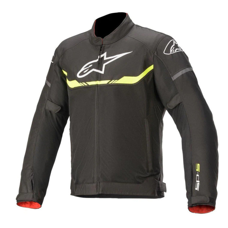 T SPS AIR JACKET BLACK YELLOW-FLURO (0155)