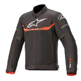 T SPS AIR JACKET BLACK FLURO-RED (1030)