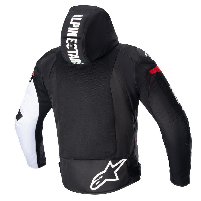 Alpinestars ZACA Air Jacket Black White Red-Fluro