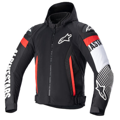 Alpinestars ZACA Air Jacket Black White Red-Fluro