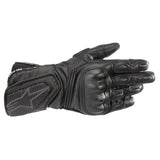 WOMENS SP8 V3 LEATHER GLOVE BLACK BLACK (1100)