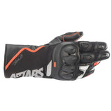 SP365 DRYSTAR GLOVE BLACK WHITE RED FLURO (1231)