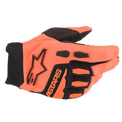 2022-2025 YOUTH FULL BORE GLOVES ORANGE BLACK (0041)