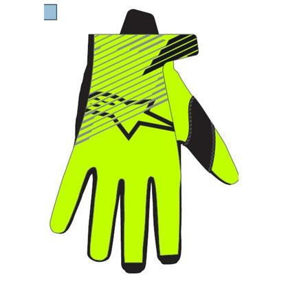 Alpinestars 2025-2026 Radar Pro Gloves Fluro-Yellow