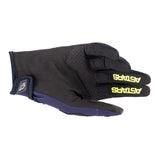 2023 TECHSTAR GLOVES NIGHT NAVY FLUROYELLOW (7455)