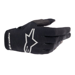 2023 RADAR GLOVES BLACK BRUSHED SILVER (1419)