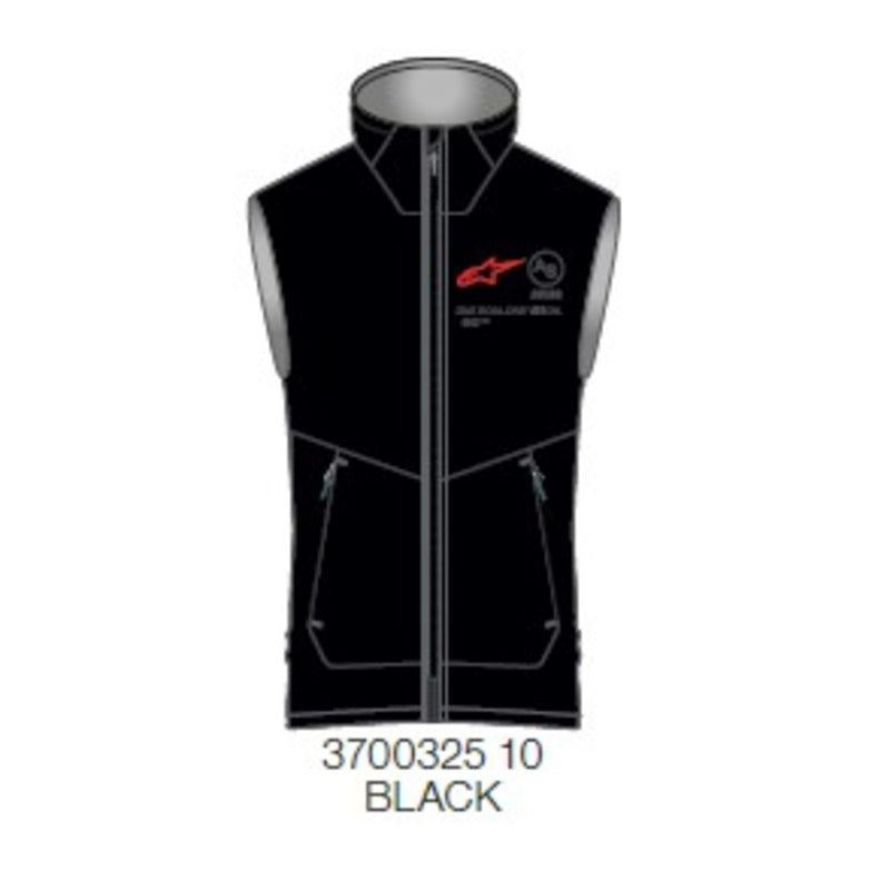 TECHSTAR SOFTSHELL VEST BLACK (0010)