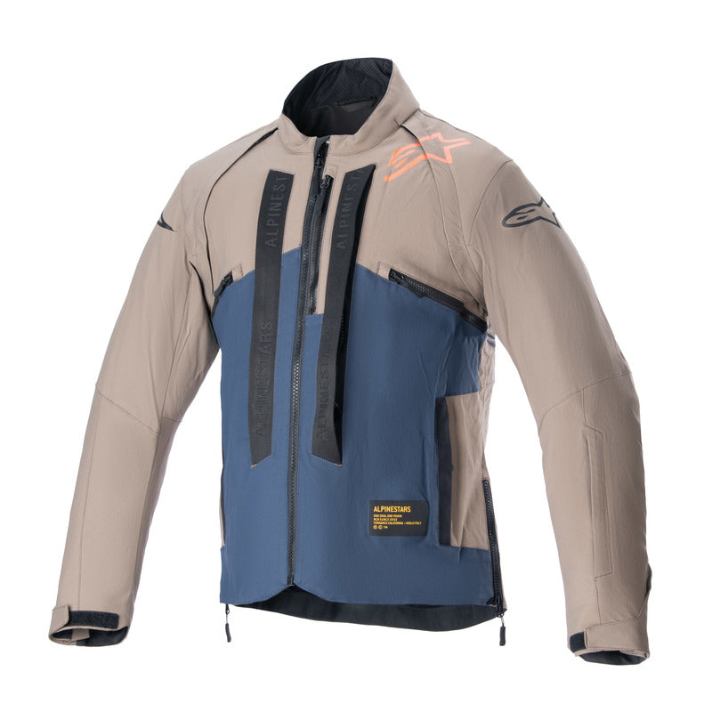 Alpinestars Techdura Jacket Falcon Brown-Night Navy