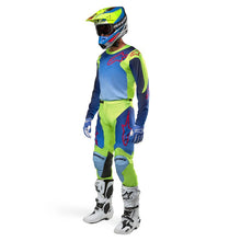 Alpinestars 2024 Racer Hoen Pants Fluro Yellow Blue Night Navy