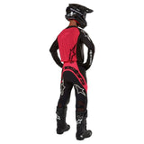 2024 SUPERTECH WARD PANTS BLACK RED BERRY (1323)