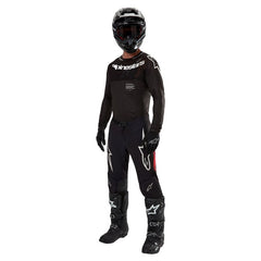 2024 SUPERTECH WARD PANTS BLACK RED BERRY (1323)