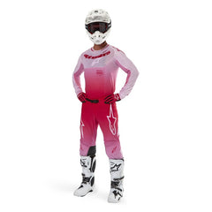 2024 SUPERTECH DADE PANTS RED BERRY LILAC (0396)