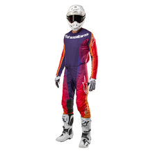 Alpinestars 2024 Techstar Pneuma Pants Deep Purple Orange Deep Blue