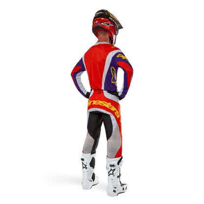 Alpinestars 2024 Techstar Ocuri Pants Hot Orange Purple Black