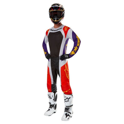 Alpinestars 2024 Techstar Ocuri Pants Hot Orange Purple Black