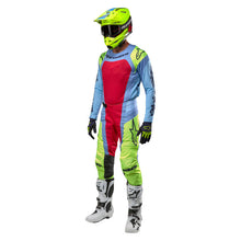 Alpinestars 2024 Techstar Ocuri Pants Light Blue Fluro Yellow Red Berry