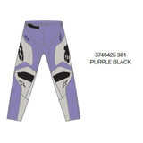 2025 YOUTH RACER VEIL PANTS PURPLE BLACK (0381)