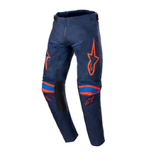 Alpinestars Youth Racer Narin Pants Night Navy Hot Orange