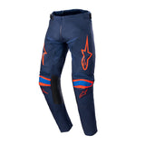 2023 YOUTH RACER NARIN PANTS NIGHT NAVY HOT ORANGE (7141)