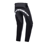 2024 YOUTH RACER LUCENT PANTS BLACK WHITE (0012)