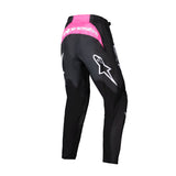 2025 WOMENS FLUID HAUL PANTS BLACK FLURO-PINK (1390)