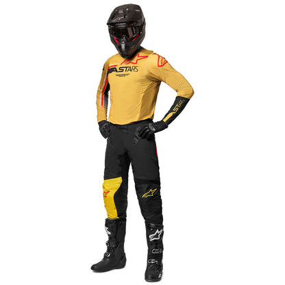 Alpinestars Supertech Blaze Jersey Yellow Black Fluro-Red