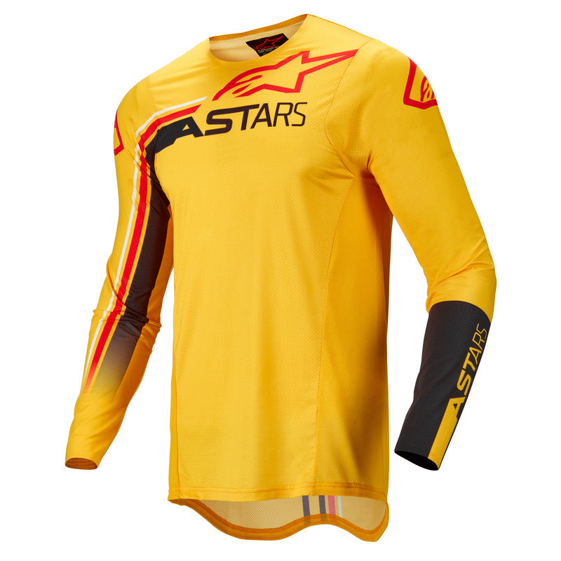 Alpinestars Supertech Blaze Jersey Yellow Black Fluro-Red