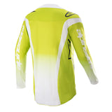 2023 TECHSTAR PUSH JERSEY YELLOW FLURO WHITE (0552)