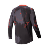 2025 RACER HOLLOW JERSEY GRAY-CAMO FLURO-ORANGE (9188)