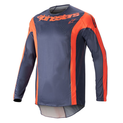 Alpinestars Techstar Arch Jersey Night Navy Hot Orange