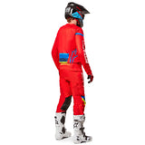 2022 TECHSTAR QUADRO JERSEY RED/YELLOW/FLURO BLUE (3057)