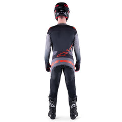 2023 TECHSTAR SEIN JERSEY BLACK NEON RED (1397)
