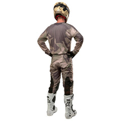 2024 RACER TACTICAL JERSEY MILITARY GREEN CAMO BROWN (0815)