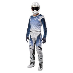 2024 RACER HOEN JERSEY WHITE DARK NAVY LIGHT BLUE (2070)