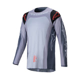 2025 RACER OCURI JERSEY GRAY BLACK FLURO ORANGE (1516)