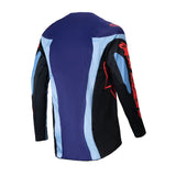 2025 RACER OCURI JERSEY BLUE BLACK FLURO ORANGE (7214)